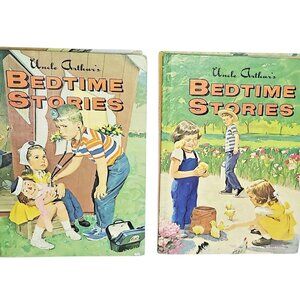 Uncle Arthur’s Bedtime Stories 2 Volumes 3 & 4 - 1964 very good condition